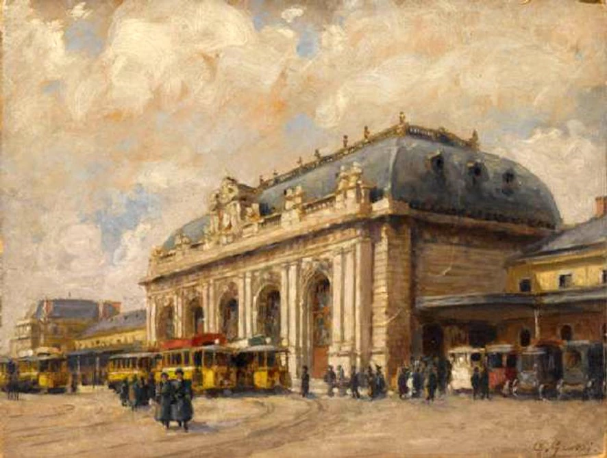 L'antica stazione centrale di Milano dove oggi sorge P.zza della Repubblica
